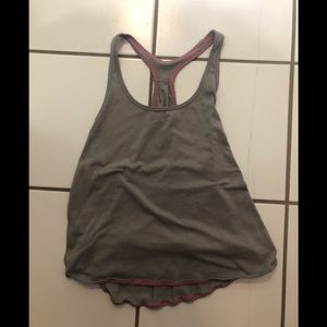 Gray lululemon tank